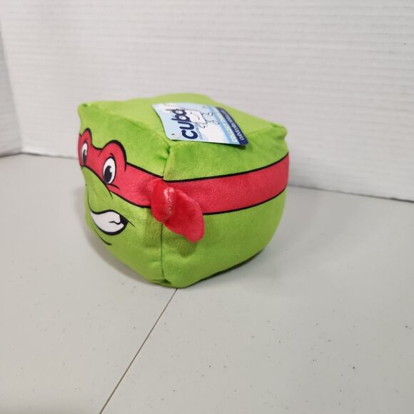 Teenage Mutant Ninja Turtles Cubd Raphael Plush Green Nickelodeon TMNT Toy - Picture 2 of 8